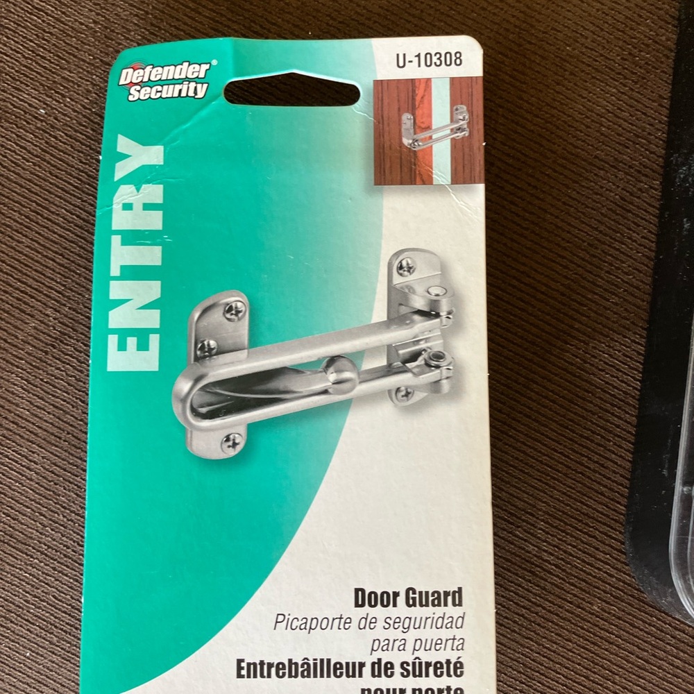 Diecast Security Swing Bar Lock for Hinged Swing-In Doors